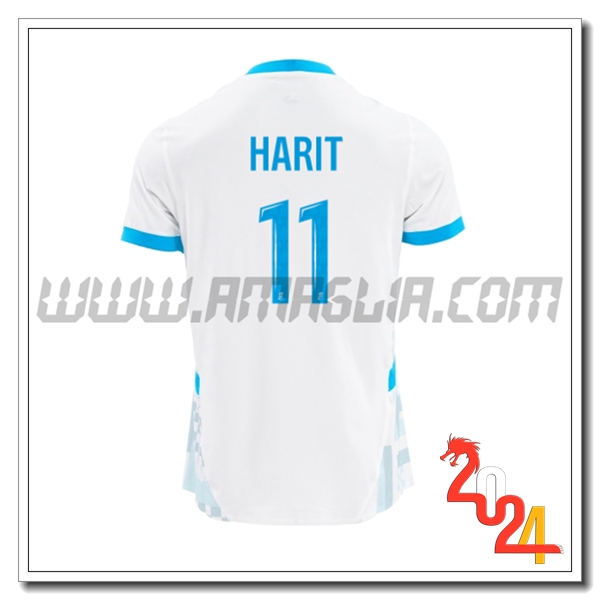 Prima Maglia Calcio Marsiglia OM HARIT #11 2024 2025