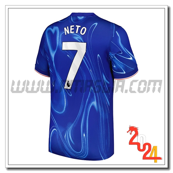 Prima Maglia Calcio FC Chelsea NETO #7 2024 2025