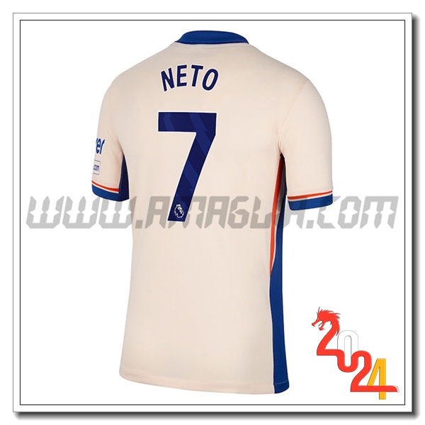 Seconda Maglia Calcio FC Chelsea NETO #7 2024 2025