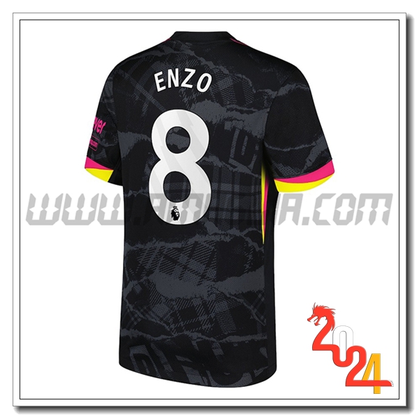 Terzo Maglia Calcio FC Chelsea ENZO #8 2024 2025