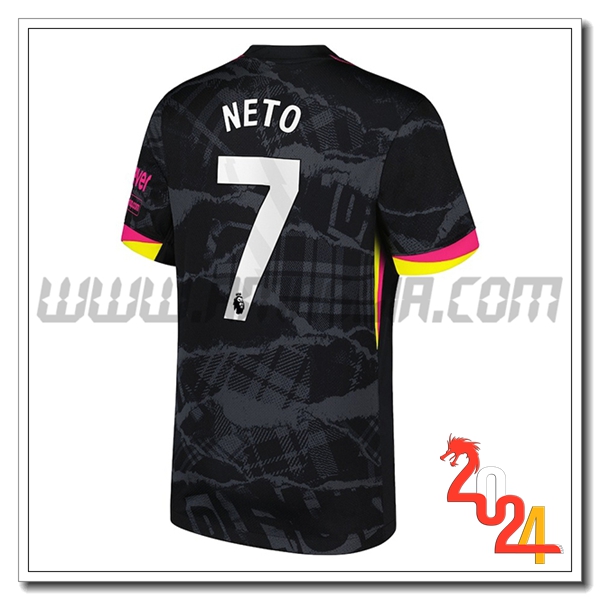 Terzo Maglia Calcio FC Chelsea NETO #7 2024 2025