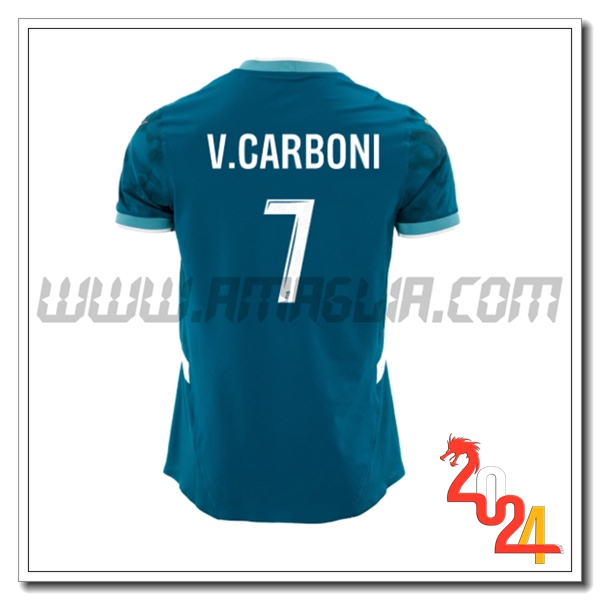 Seconda Maglia Calcio Marsiglia OM V.CARBONI #7 2024 2025