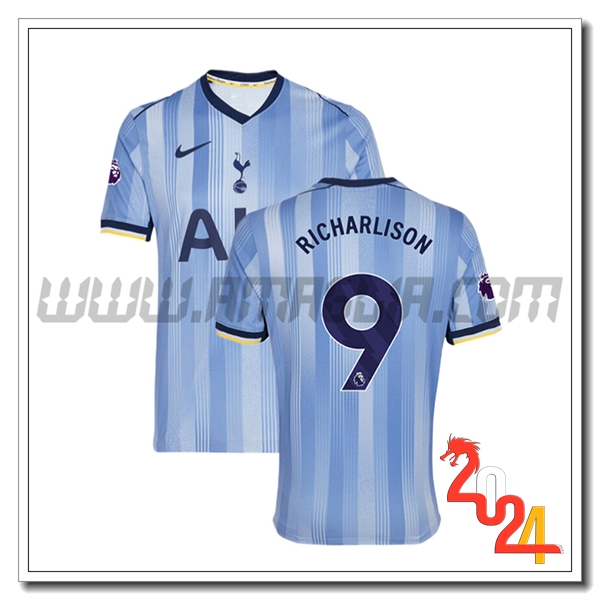Seconda Maglia Calcio Tottenham Hotspur RICHARLISON #9 2024 2025