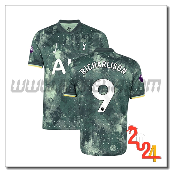 Terzo Maglia Calcio Tottenham Hotspur RICHARLISON #9 2024 2025