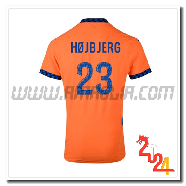 Terzo Maglia Calcio Marsiglia OM HØJBJERG #23 2024 2025