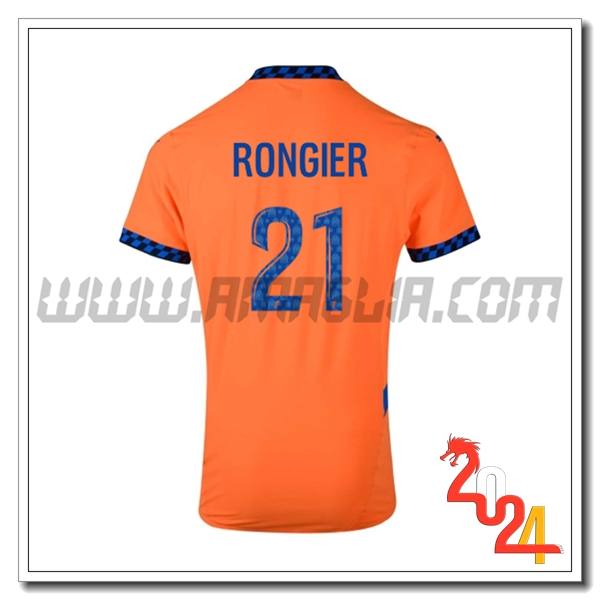 Terzo Maglia Calcio Marsiglia OM RONGIER #21 2024 2025