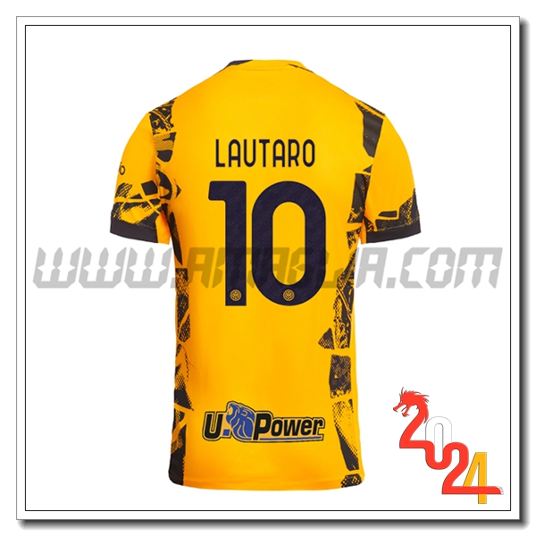 Terzo Maglia Calcio Inter Milan LAUTARO #10 2024 2025