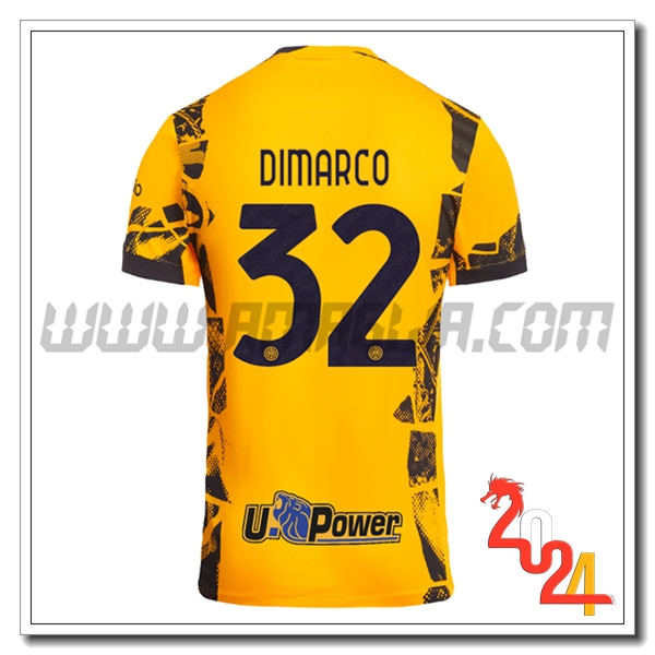 Terzo Maglia Calcio Inter Milan DIMARCO #32 2024 2025