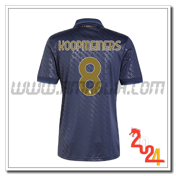 Terzo Maglia Calcio Juventus KOOPMEINERS #8 2024 2025