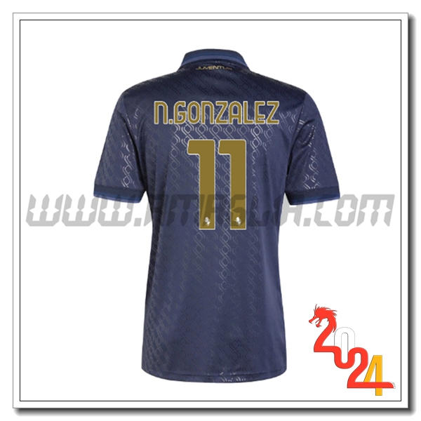 Terzo Maglia Calcio Juventus N.GONZÁLEZ #11 2024 2025