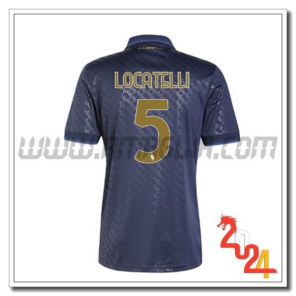 Terzo Maglia Calcio Juventus LOCATELLI #5 2024 2025