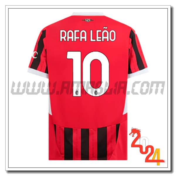 Prima Maglia Calcio AC Milan RAFAEL LEÃO #10 2024 2025