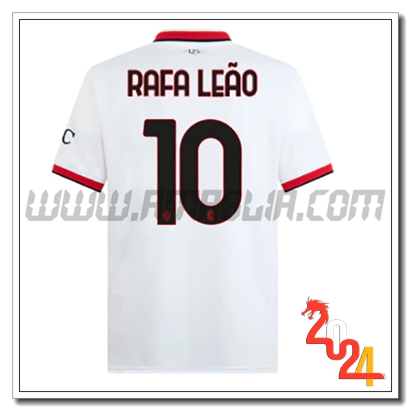 Seconda Maglia Calcio AC Milan RAFAEL LEÃO #10 2024 2025