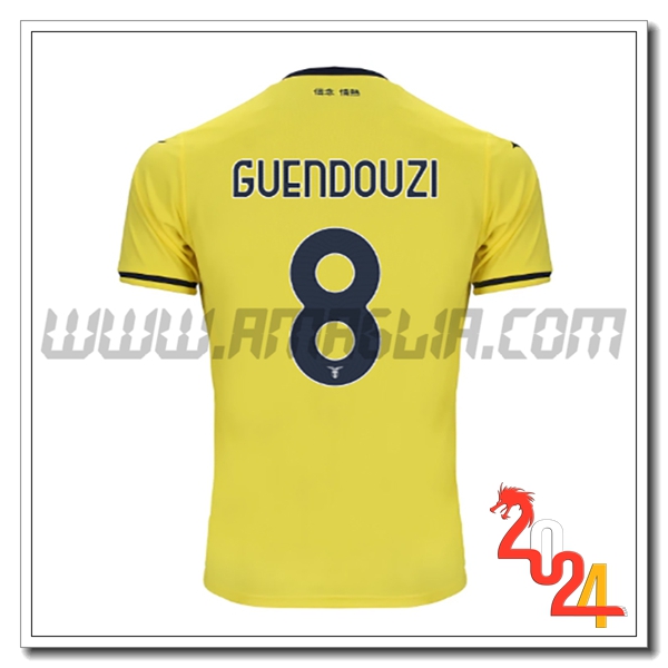 Seconda Maglia Calcio SS Lazio GUENDOUZI #8 2024 2025