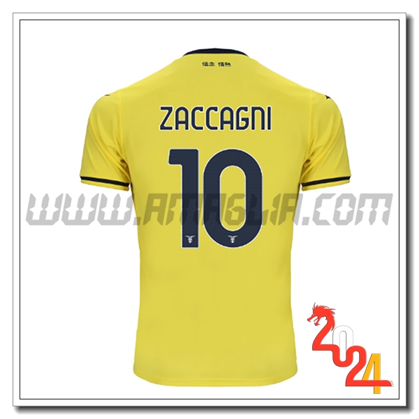 Seconda Maglia Calcio SS Lazio ZACCAGNI #10 2024 2025