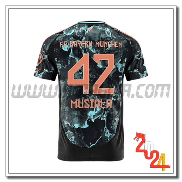 Seconda Maglia Calcio Bayern Monaco MUSIALA #42 2024 2025