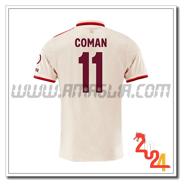 Maglia Calcio Bayern Monaco COMAN #11 Champions League 2024 2025