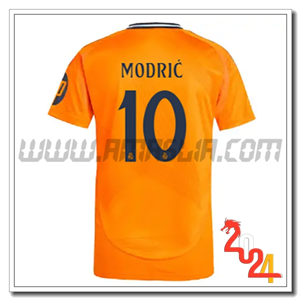 Seconda Maglia Calcio Real Madrid MODRIC #10 2024 2025