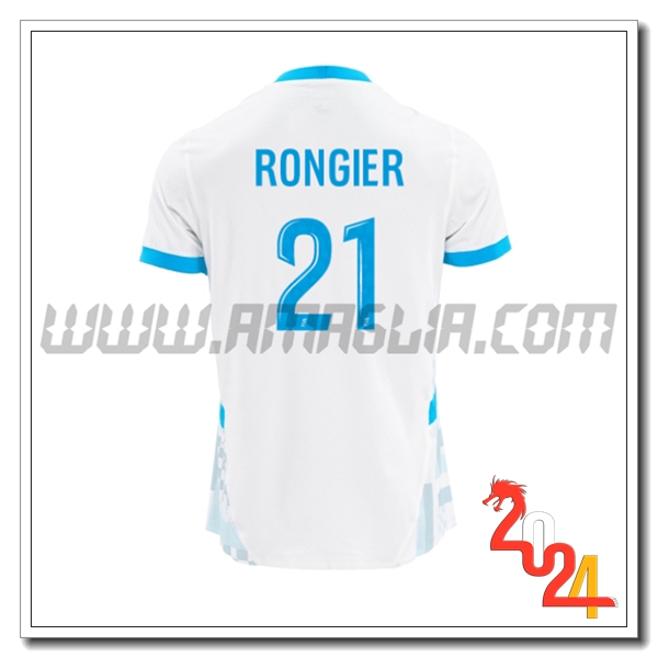 Prima Maglia Calcio Marsiglia OM RONGIER #21 2024 2025