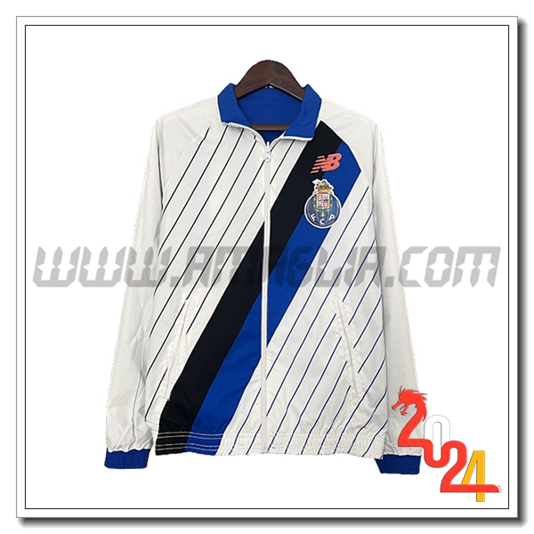 Giacca A Vento FC Porto Bianco/Blu/Nero 2024 2025