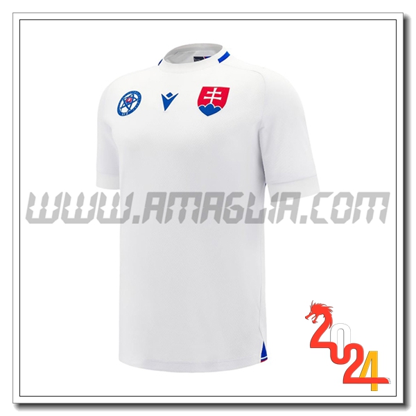 Nuovo Maglia Squadra Slovaquie Seconda 2024 2025
