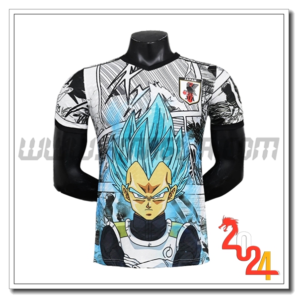 Maglia Squadra Giappone Special Edition Dragon Ball 2024 2025 Bianco