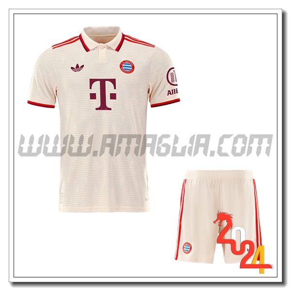 Kit Maglia Bayern Monaco Champions League + Pantaloncini 2024 2025