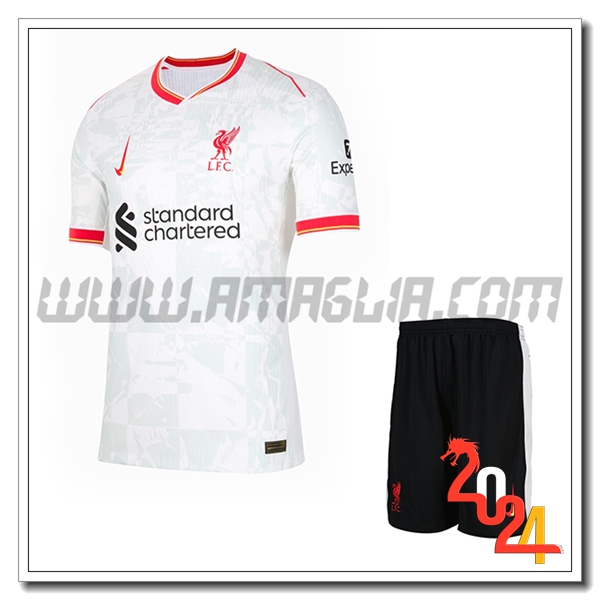 Kit Maglia FC Liverpool Terzo + Pantaloncini 2024 2025
