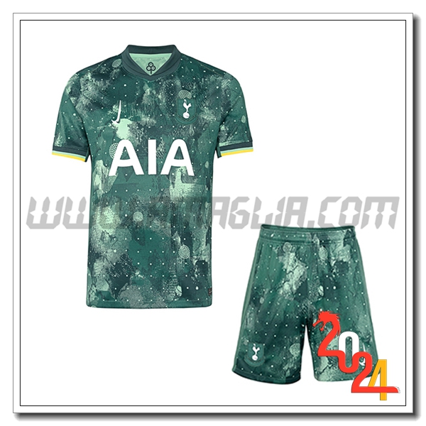 Kit Maglia Tottenham Hotspur Terzo + Pantaloncini 2024 2025