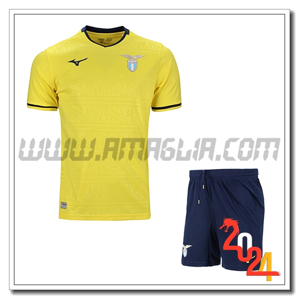 Kit Maglia SS Lazio Seconda + Pantaloncini 2024 2025