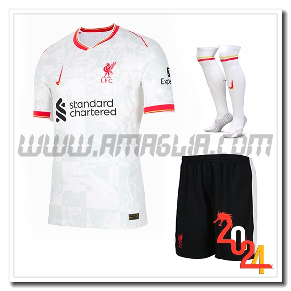 Kit Maglia FC Liverpool Terzo (Pantaloncini + Calzini) 2024 2025
