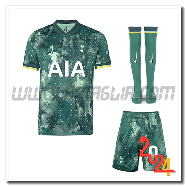 Kit Maglia Tottenham Hotspur Terzo (Pantaloncini + Calzini) 2024 2025