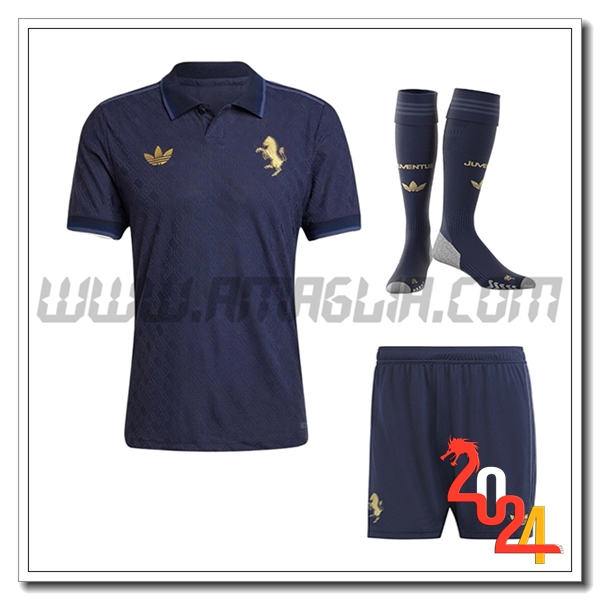 Kit Maglia Juventus Terzo (Pantaloncini + Calzini) 2024 2025