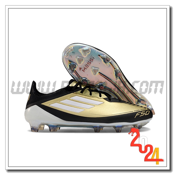Adidas Scarpe Da Calcio F50 ELITE FG Giallo/Nero/Bianco