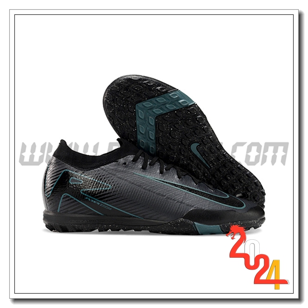 Nike Scarpe Da Calcio Air Zoom Mercurial Vapor XVI Elite TF Nero/Blu