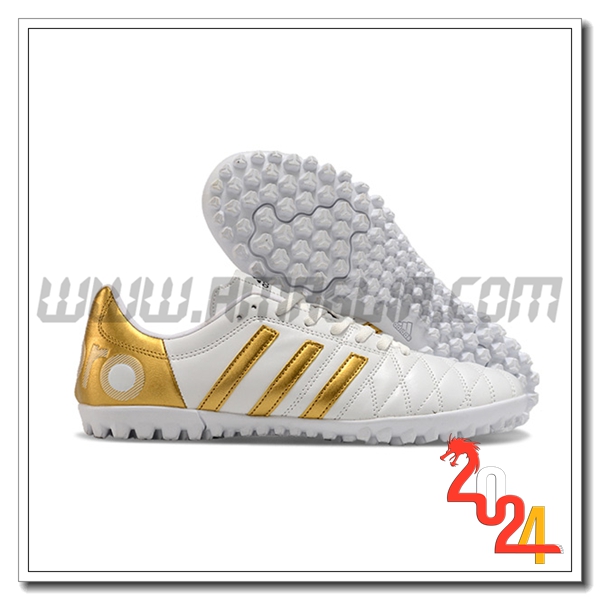 Adidas Scarpe Da Calcio X GHOSTED.4 TF Bianco/Giallo