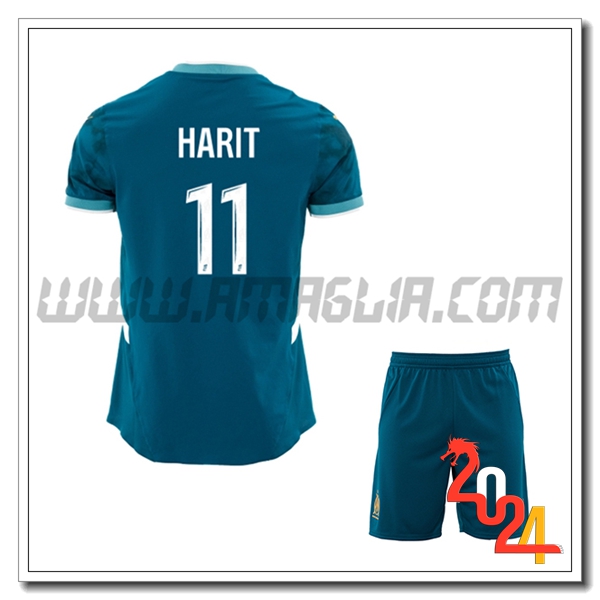 Kit Maglia Marsiglia OM Bambino HARIT #11 Seconda 2024 2025