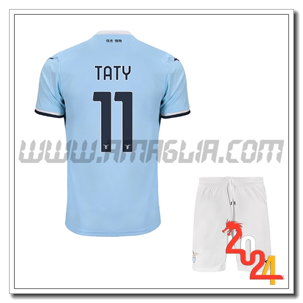 Kit Maglia SS Lazio Bambino TATY #11 Prima 2024 2025