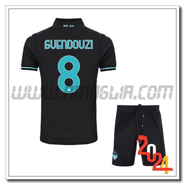 Kit Maglia SS Lazio Bambino GUENDOUZI #8 Terzo 2024 2025