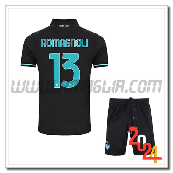 Kit Maglia SS Lazio Bambino ROMAGNOLI #13 Terzo 2024 2025