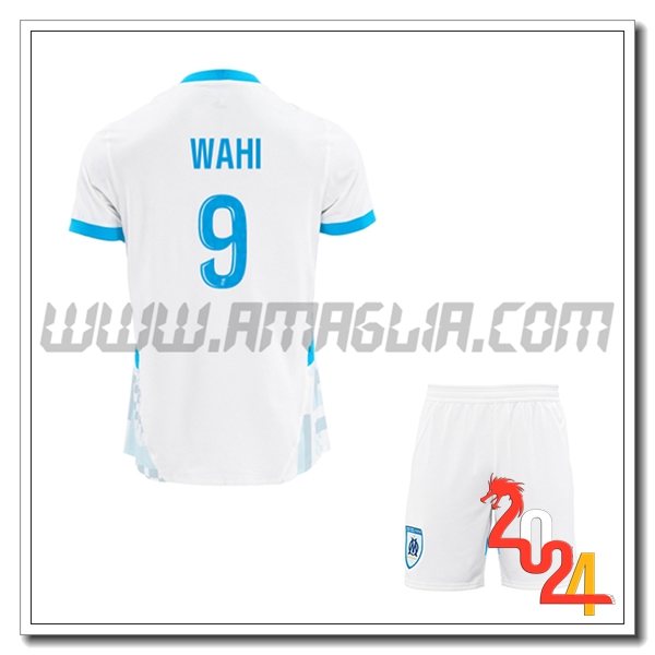 Kit Maglia Marsiglia OM Bambino WAHI #9 Prima 2024 2025