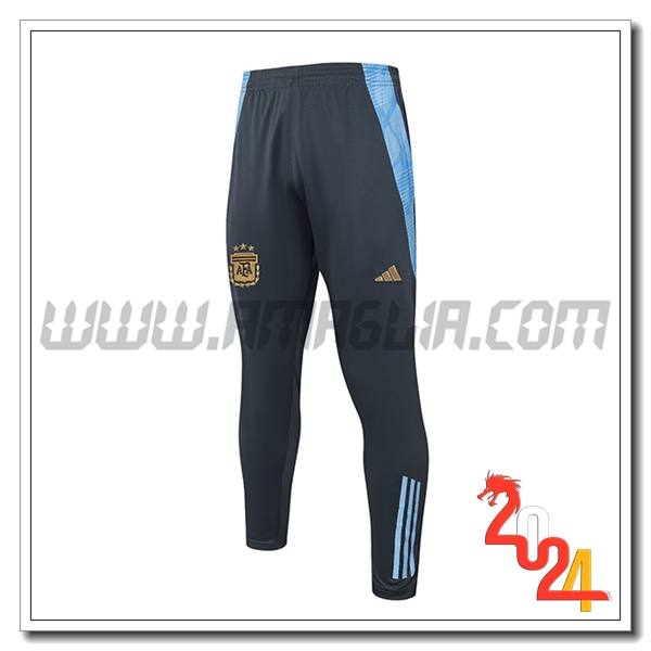 Pantaloni Da Allenamento Argentina Grigio/Blu 2024 2025