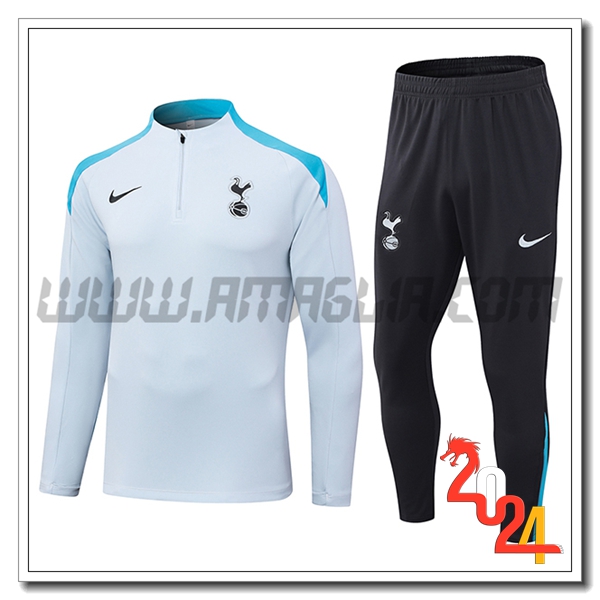 Tuta Allenamento Tottenham Hotspur Bianco/Blu 2024 2025