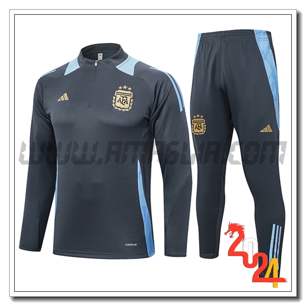 Tuta Allenamento Argentina Grigio/Blu 2024 2025