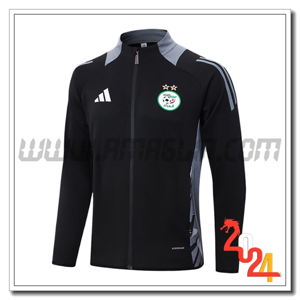 Giacca Calcio Algeria Nero/Grigio 2024 2025