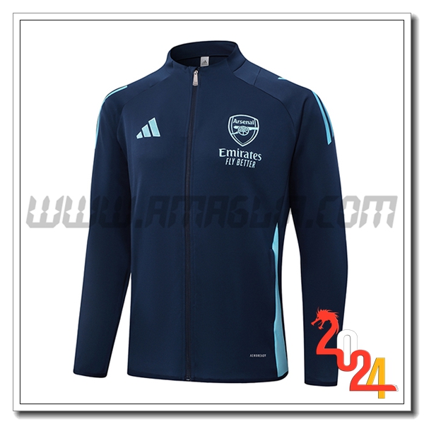 Giacca Calcio Arsenal Blu Reale 2024 2025