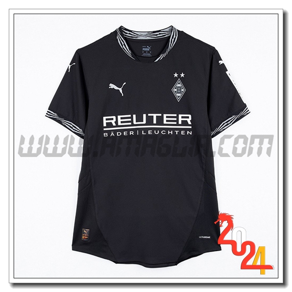 Borussia Mönchengladbach Terzo Maglia Calcio 2024 2025