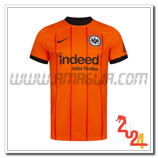 Eintracht Frankfurt Terzo Maglia Calcio 2024 2025