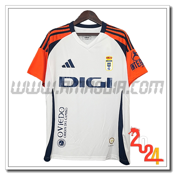 Real Oviedo Seconda Maglia Calcio 2024 2025