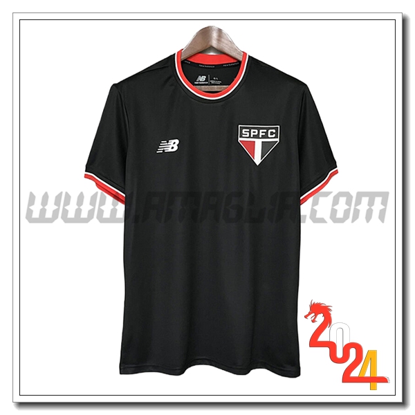 Maglia Calcio Sao Paulo FC Special Edition 2024 2025 Nero